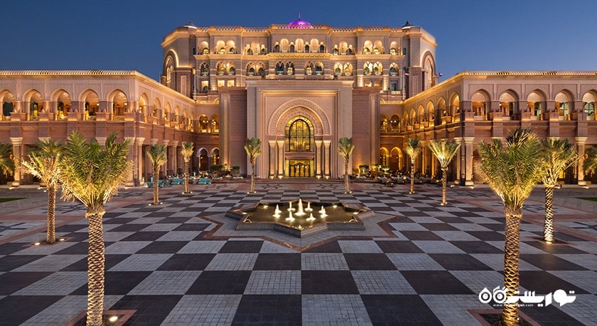  کاخ امارات شهر امارات متحده عربی کشور ابوظبی