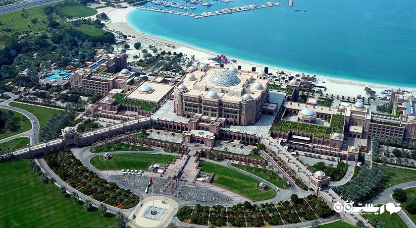  کاخ امارات شهر امارات متحده عربی کشور ابوظبی