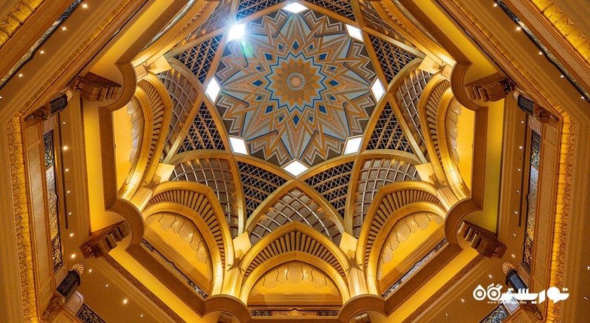  کاخ امارات شهر امارات متحده عربی کشور ابوظبی