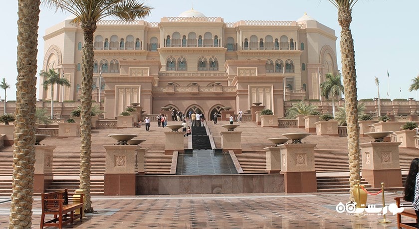  کاخ امارات شهر امارات متحده عربی کشور ابوظبی