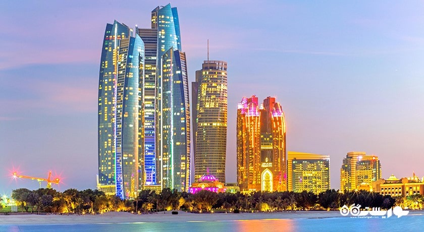  برج های اتحاد شهر امارات متحده عربی کشور ابوظبی