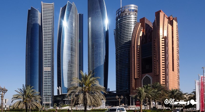  برج های اتحاد شهر امارات متحده عربی کشور ابوظبی
