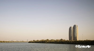  برج های البهار شهر امارات متحده عربی کشور ابوظبی