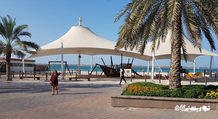 سرگرمی ساحل السهیل شهر امارات متحده عربی کشور ابوظبی
