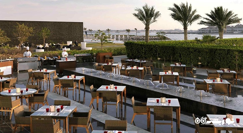 سرگرمی ساحل فیرمونت باب البحر شهر امارات متحده عربی کشور ابوظبی