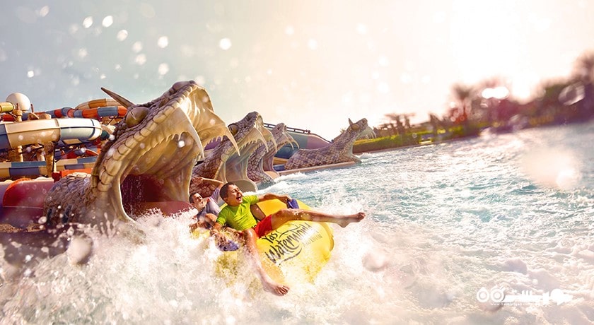 سرگرمی یاس واتر ورلد شهر امارات متحده عربی کشور ابوظبی