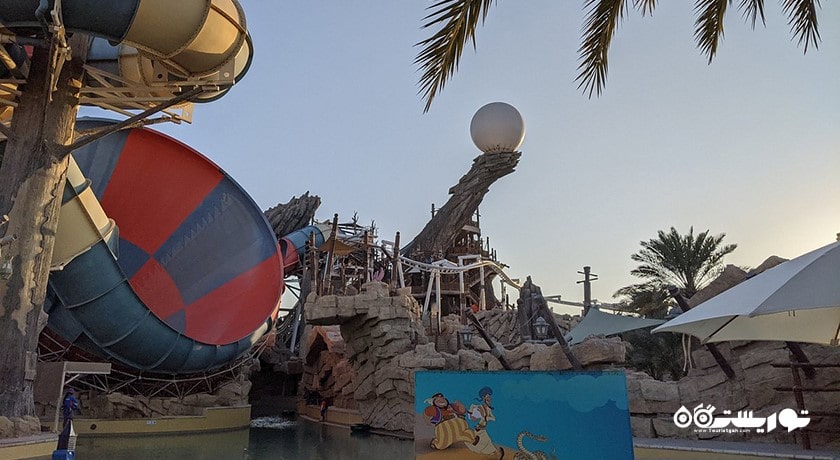 سرگرمی یاس واتر ورلد شهر امارات متحده عربی کشور ابوظبی