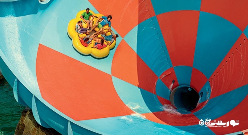 سرگرمی یاس واتر ورلد شهر امارات متحده عربی کشور ابوظبی