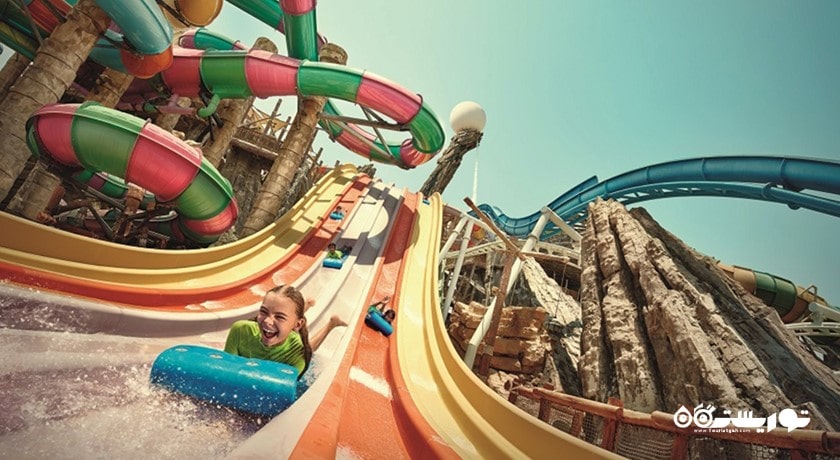 سرگرمی یاس واتر ورلد شهر امارات متحده عربی کشور ابوظبی