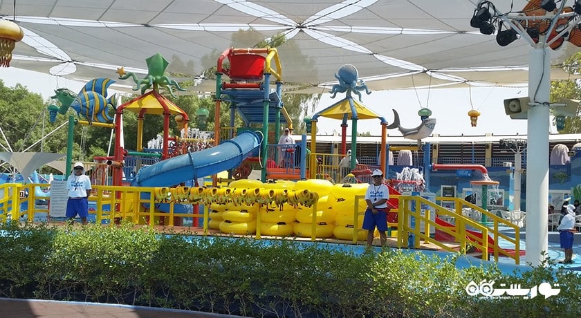 سرگرمی پارک آبی مرجان شهر امارات متحده عربی کشور ابوظبی