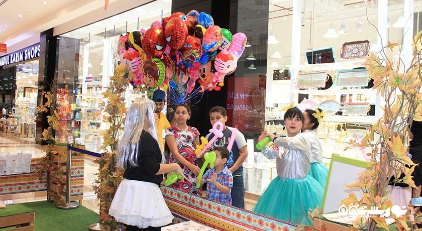 مرکز خرید براری مال شهر امارات متحده عربی کشور ابوظبی