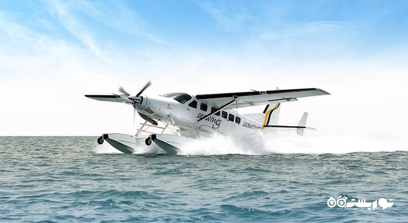 سرگرمی تور هواپیمای دریایی شهر امارات متحده عربی کشور ابوظبی