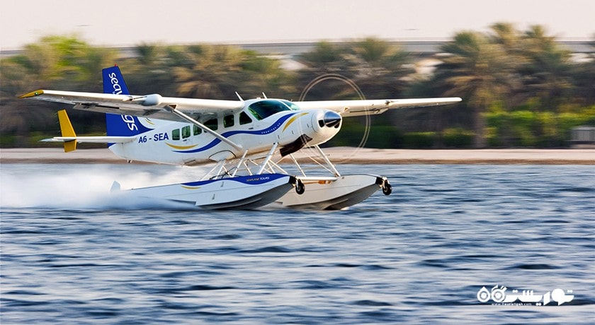 سرگرمی تور هواپیمای دریایی شهر امارات متحده عربی کشور ابوظبی