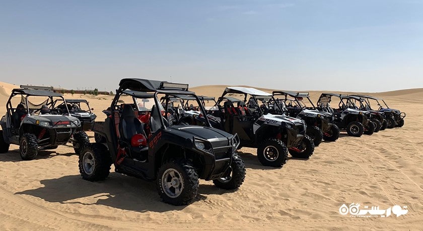 سرگرمی تور شن نوردی ابوظبی با موتور چهار چرخ  شهر امارات متحده عربی کشور ابوظبی