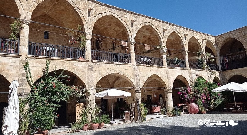  کاروانسرای بویوک هان شهر قبرس شمالی کشور نیکوزیای شمالی