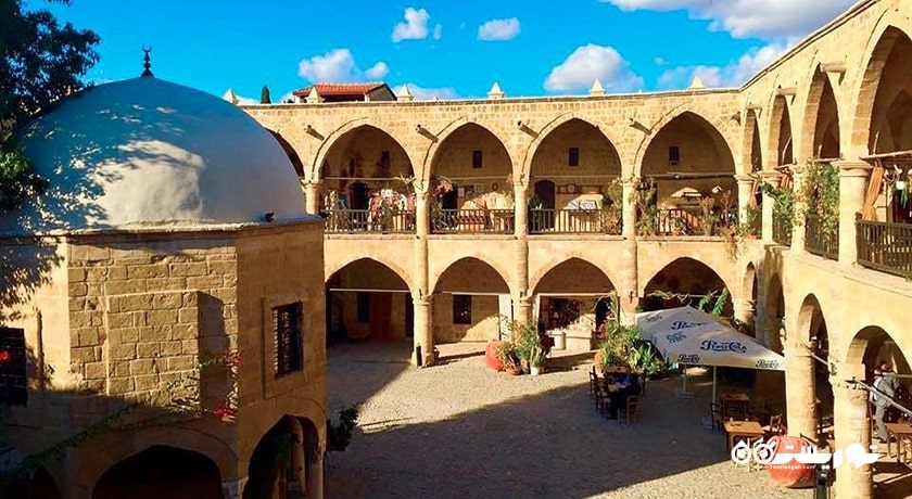  کاروانسرای بویوک هان شهر قبرس شمالی کشور نیکوزیای شمالی