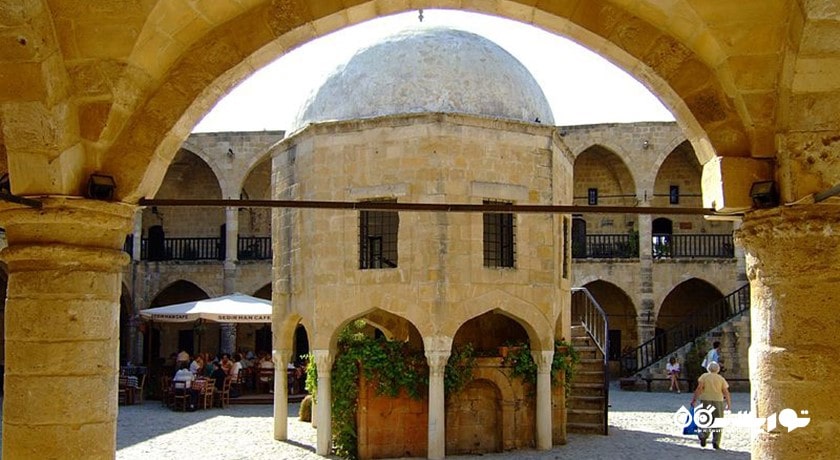  کاروانسرای بویوک هان شهر قبرس شمالی کشور نیکوزیای شمالی