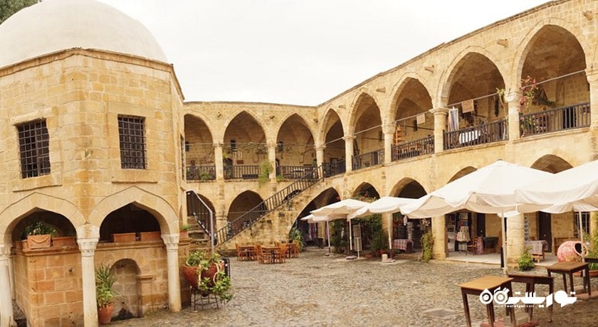  کاروانسرای بویوک هان شهر قبرس شمالی کشور نیکوزیای شمالی