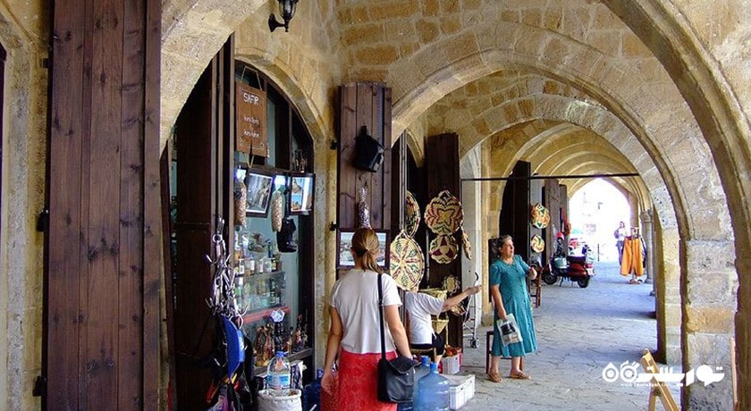  کاروانسرای بویوک هان شهر قبرس شمالی کشور نیکوزیای شمالی