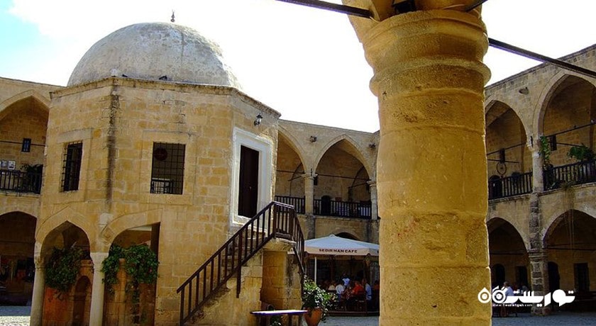  کاروانسرای بویوک هان شهر قبرس شمالی کشور نیکوزیای شمالی