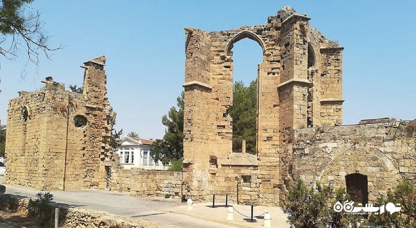  دیوارهای شهر فاماگوستا شهر قبرس شمالی کشور نیکوزیای شمالی