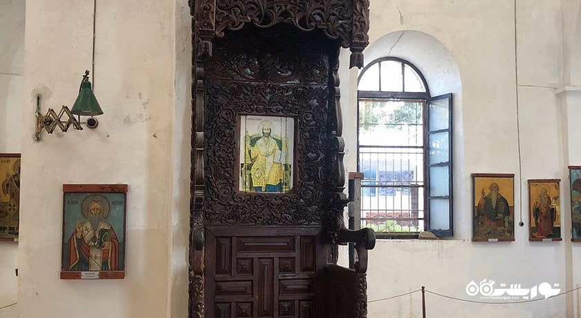  صومعه سنت بارناباس شهر قبرس شمالی کشور نیکوزیای شمالی