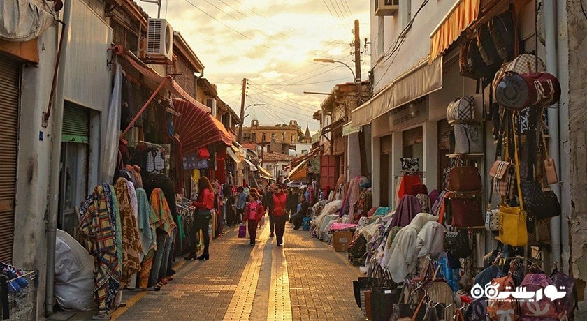 خیابان های قدیمی در نیکوزیای شمالی -  شهر نیکوزیای شمالی