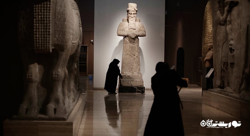  موزه ملی عراق شهر عراق کشور بغداد