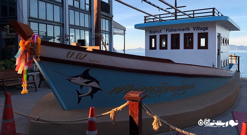  روستای ماهیگیران سامویی شهر تایلند کشور کو سامویی