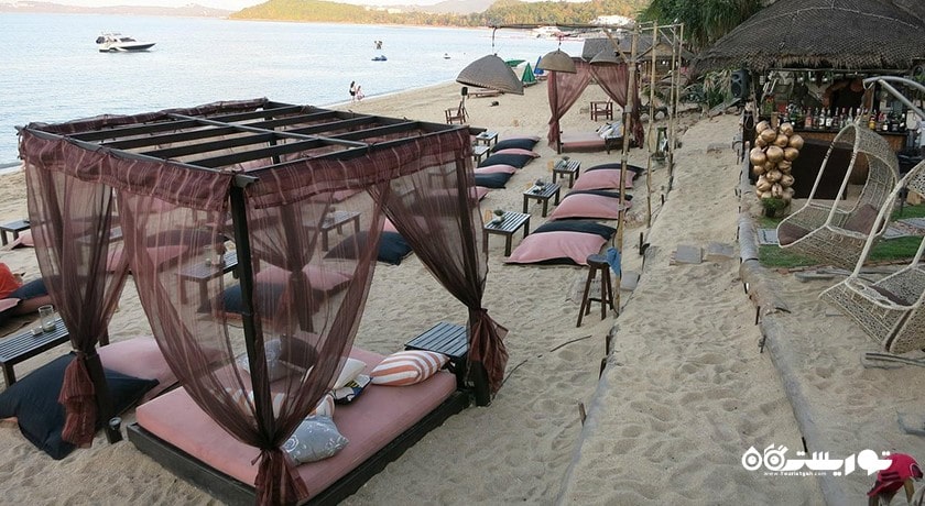  روستای ماهیگیران سامویی شهر تایلند کشور کو سامویی