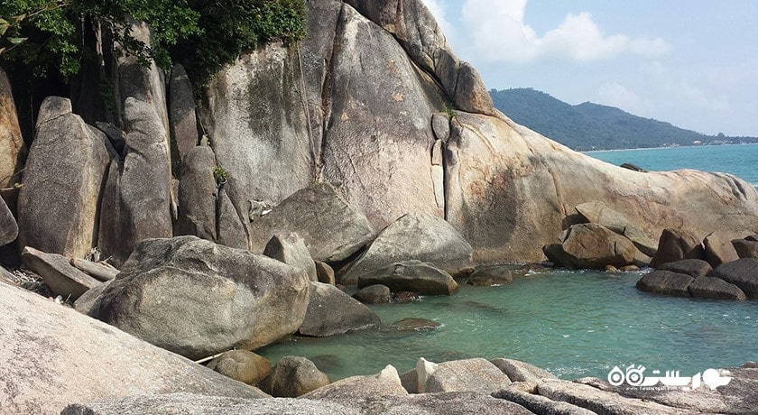  صخره های هین تا و هین یای  شهر تایلند کشور کو سامویی