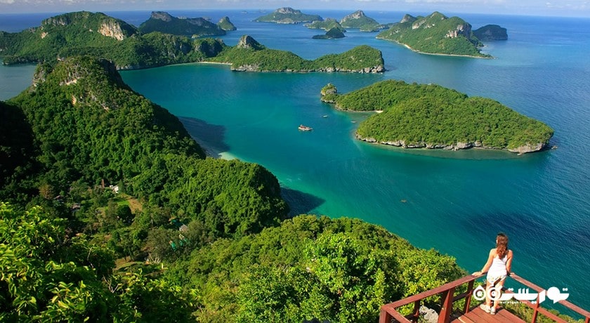  سکوی مشاهده کو مائه کو شهر تایلند کشور کو سامویی