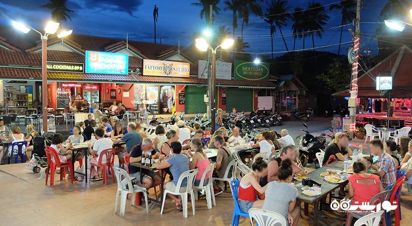 مرکز خرید مرکز خرید لامای نایت پلازا شهر تایلند کشور کو سامویی