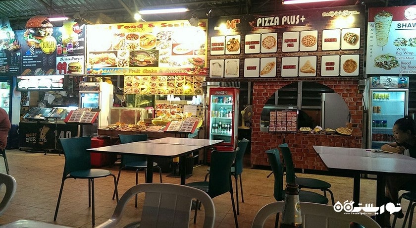 مرکز خرید بازارهای شبانه کو سامویی شهر تایلند کشور کو سامویی