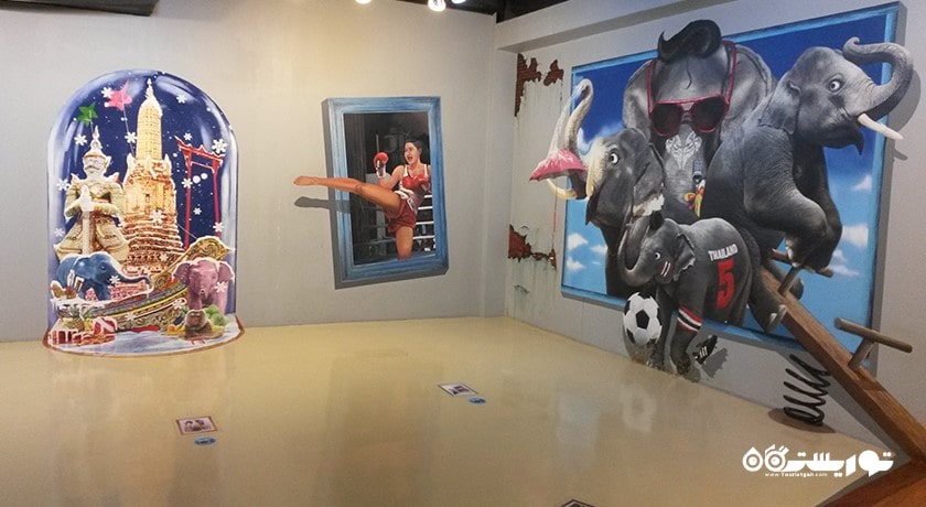  موزه هنر سه بعدی سامویی شهر تایلند کشور کو سامویی