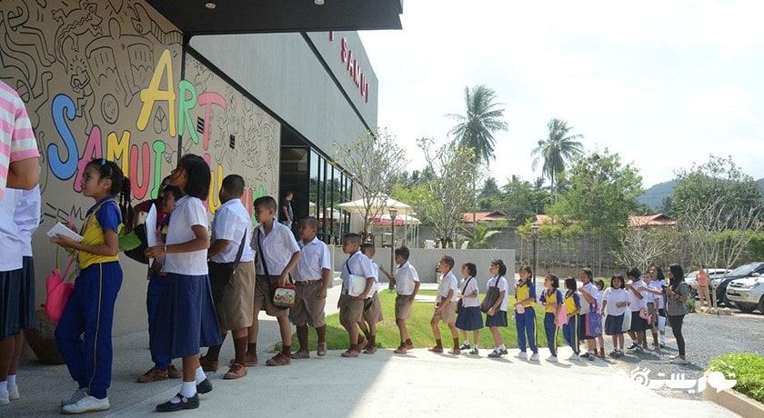  موزه هنر سه بعدی سامویی شهر تایلند کشور کو سامویی