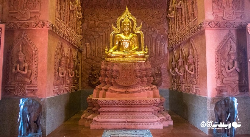  معبد راتچاتامارام (معبد سرخ) شهر تایلند کشور کو سامویی