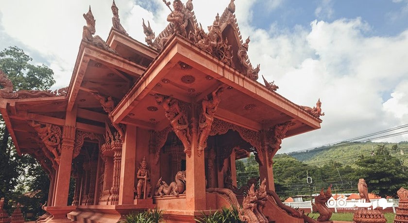  معبد راتچاتامارام (معبد سرخ) شهر تایلند کشور کو سامویی