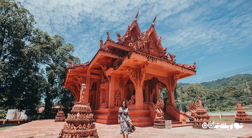  معبد راتچاتامارام (معبد سرخ) شهر تایلند کشور کو سامویی