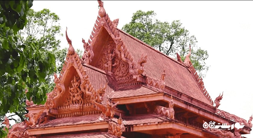  معبد راتچاتامارام (معبد سرخ) شهر تایلند کشور کو سامویی