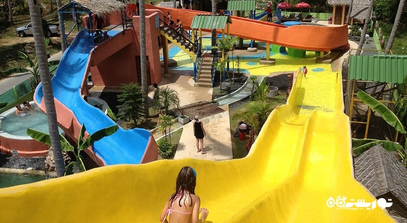 سرگرمی پارک آبی کوکو اسپلش ادونچر شهر تایلند کشور کو سامویی