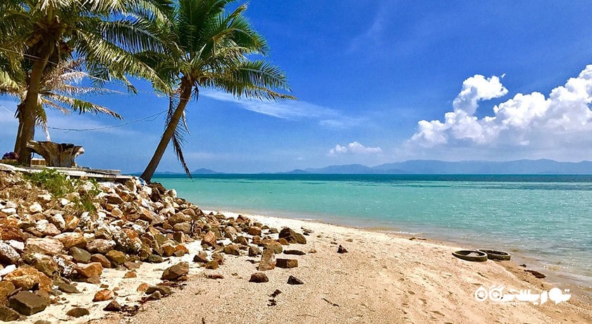 سرگرمی ساحل بان تای شهر تایلند کشور کو سامویی