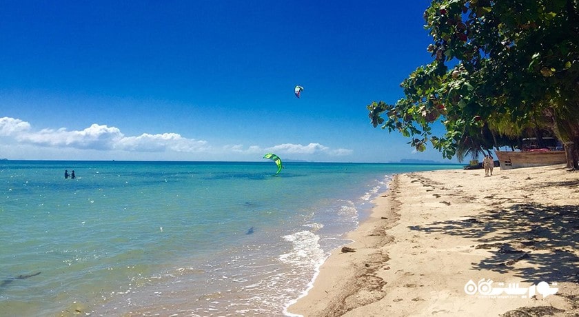 سرگرمی ساحل بان تای شهر تایلند کشور کو سامویی