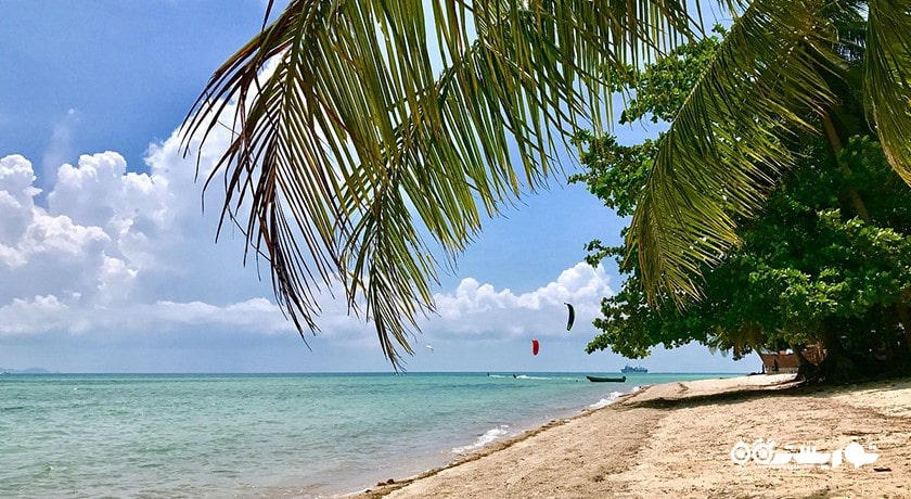 سرگرمی ساحل بان تای شهر تایلند کشور کو سامویی