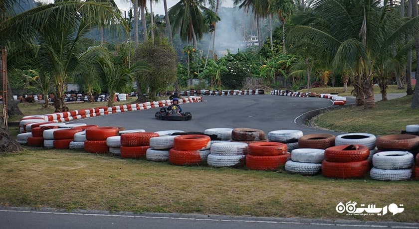 سرگرمی کارتینگ در کوسامویی شهر تایلند کشور کو سامویی