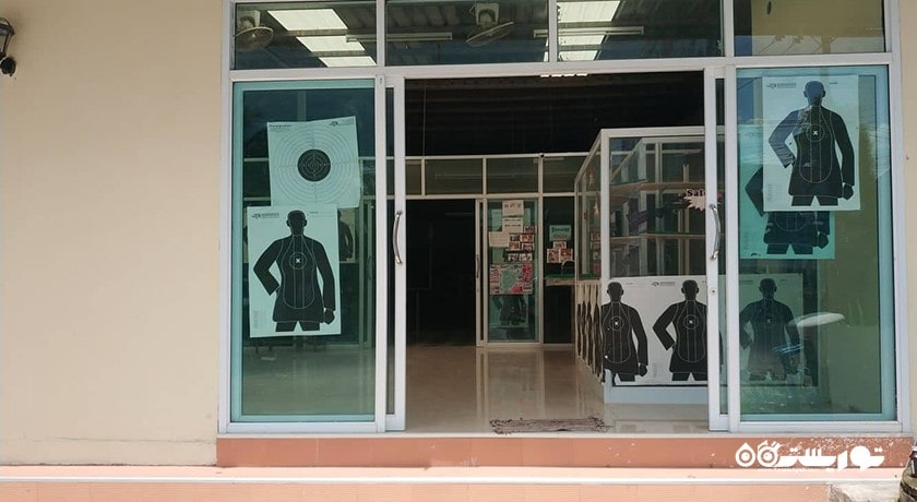 سرگرمی تیر اندازی در کوسامویی شهر تایلند کشور کو سامویی