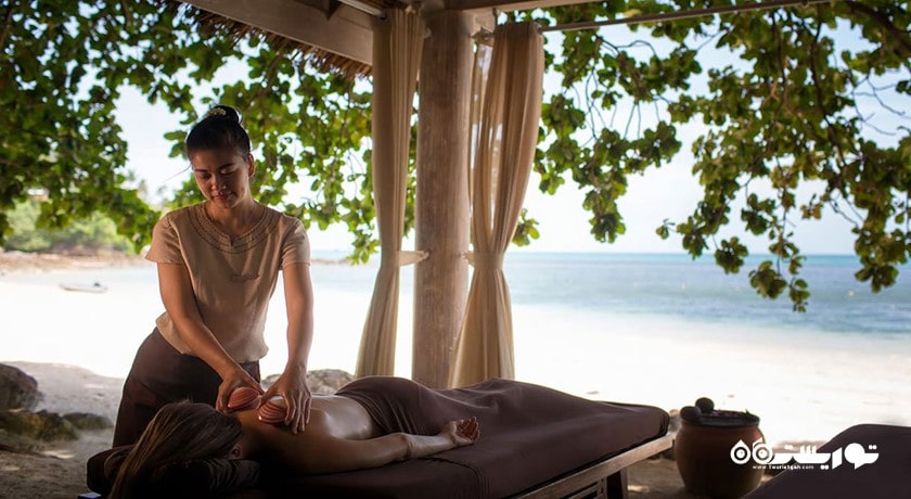 سرگرمی اسپا در کوسامویی شهر تایلند کشور کو سامویی