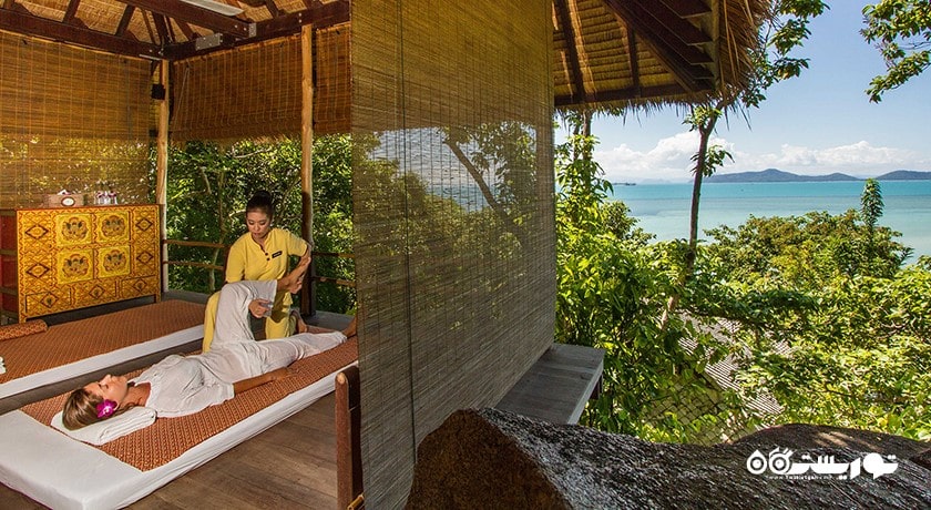 سرگرمی اسپا در کوسامویی شهر تایلند کشور کو سامویی