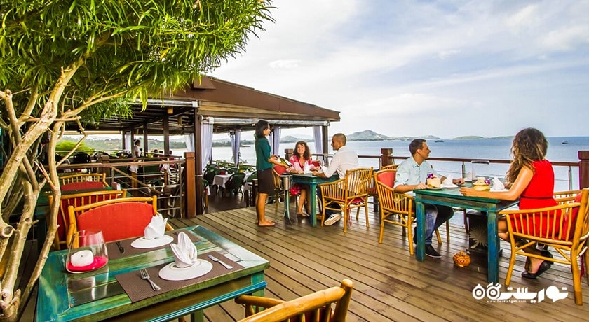 سرگرمی غذاخوری در کوسامویی شهر تایلند کشور کو سامویی