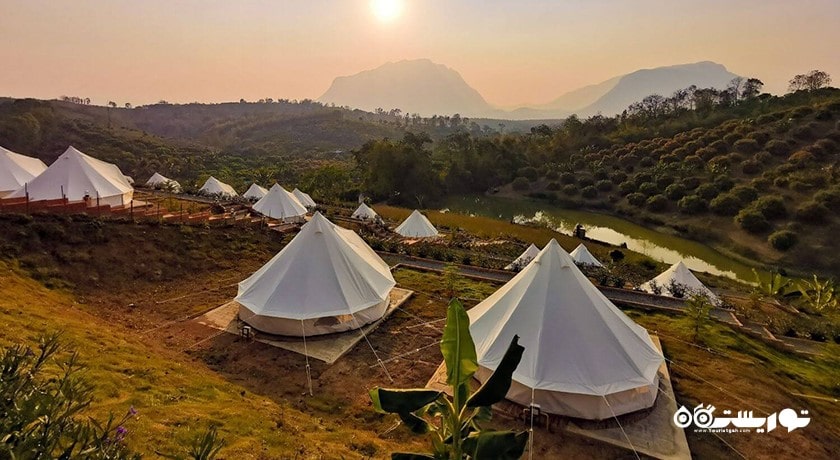 سرگرمی کمپینگ در کوسامویی شهر تایلند کشور کو سامویی